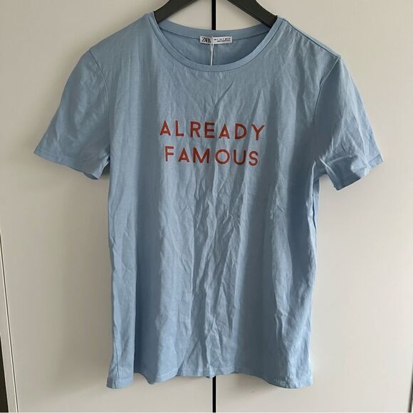 Zara Already Famous Graphic Tee - Picture 3 of 6